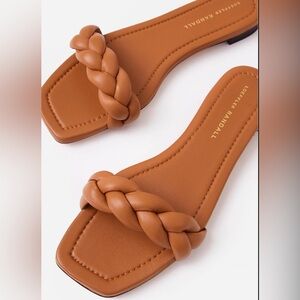 Loeffler Randal Jackson Braided Sandals
